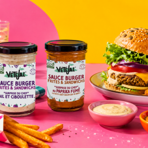 Sauces burger végétales