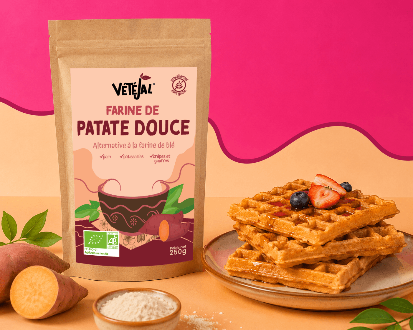 Farines sans gluten
